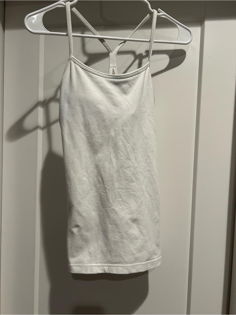 lululemon athletica White Strappy Camisole